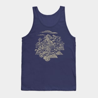 Fire Breathing Dragon Tank Top